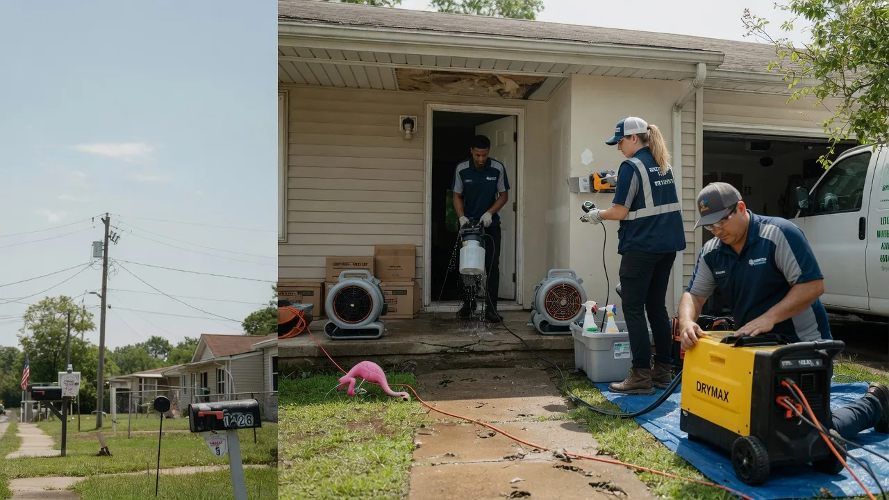 Storm Damage Water Removal in Williamsport, OH near me